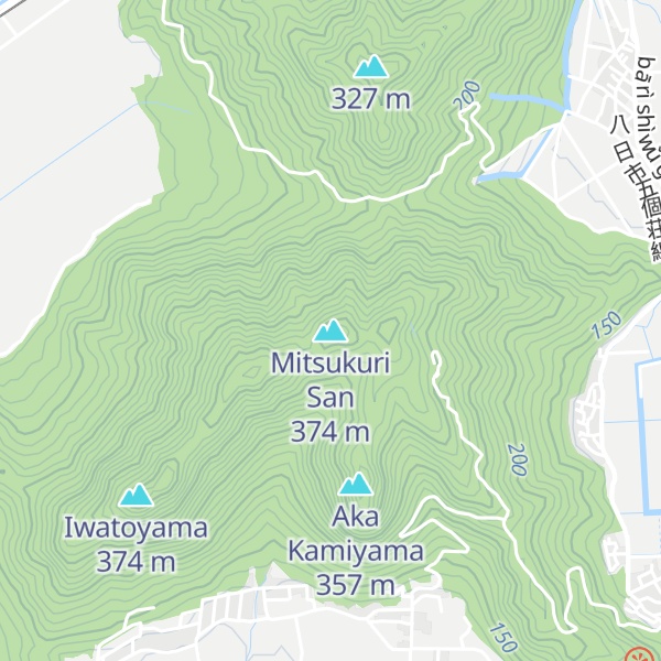 Map of Mitsukuri San