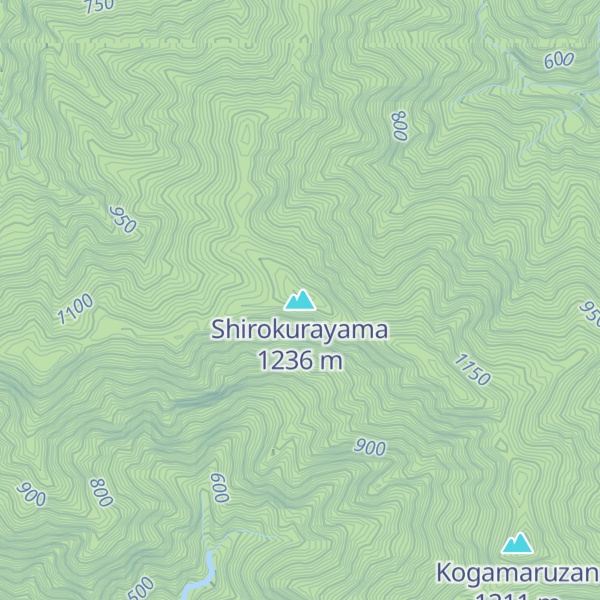 Map of Shirokurayama
