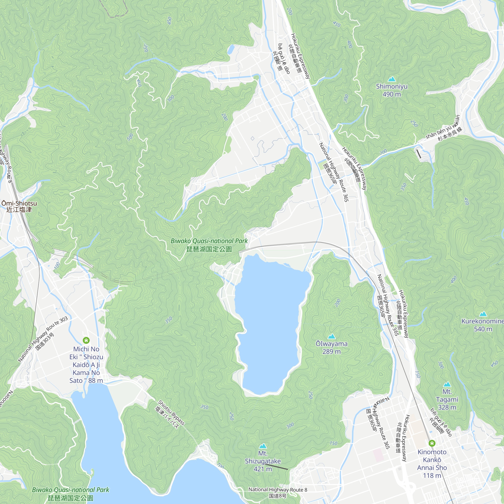 Yogoko Visitor Center map
