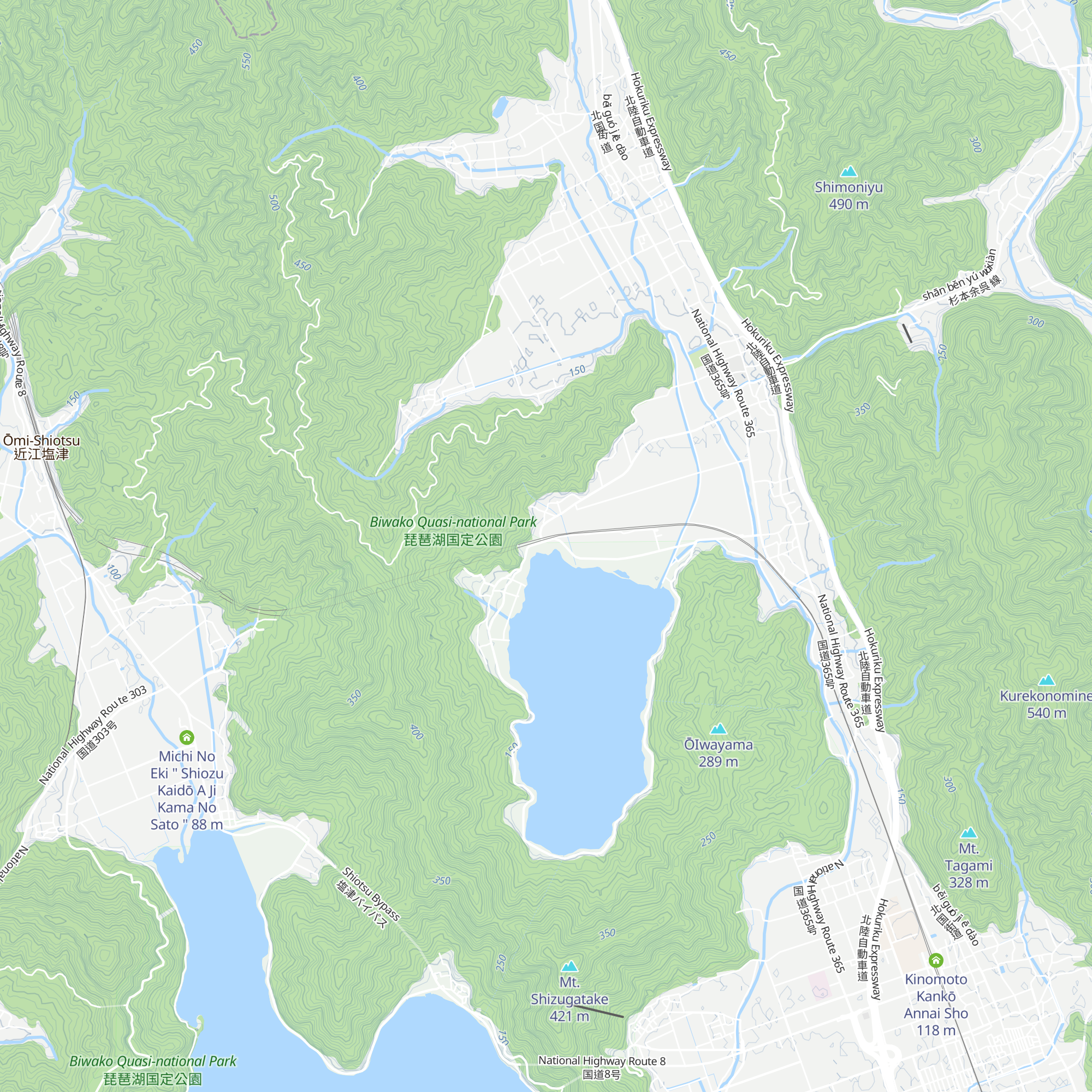 Yogoko Visitor Center map