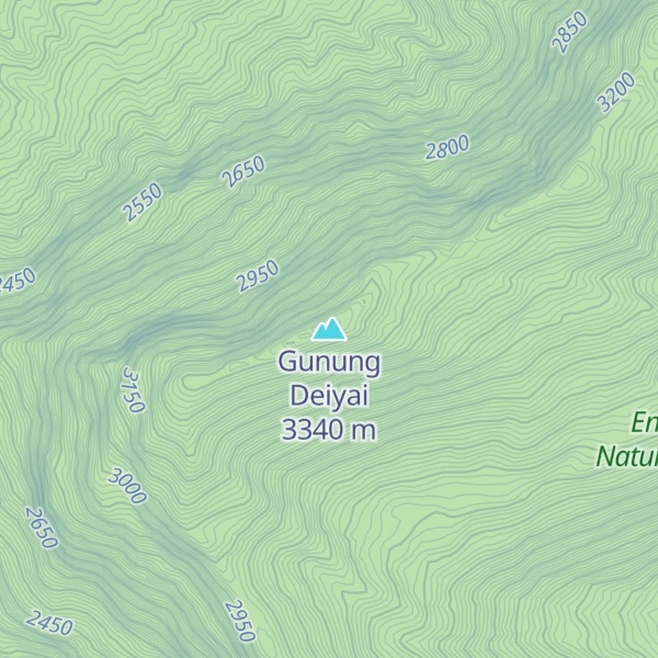 Map of Gunung Deiyai