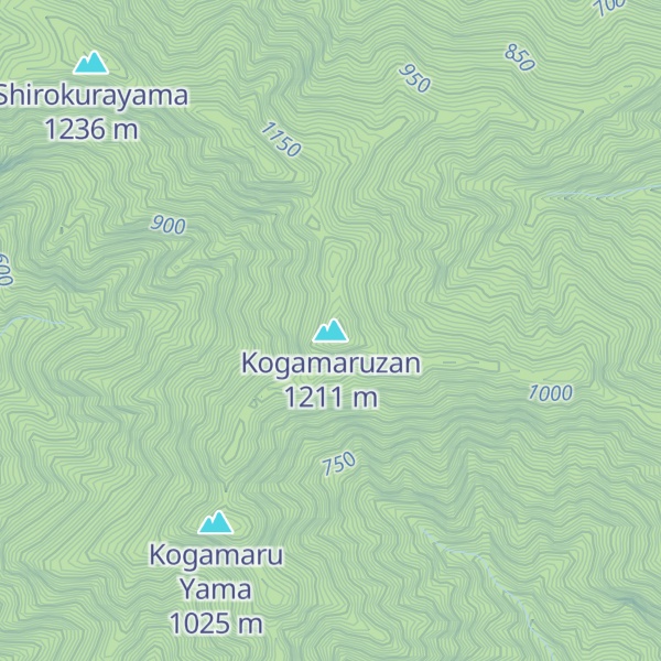Map of Kogamaruzan