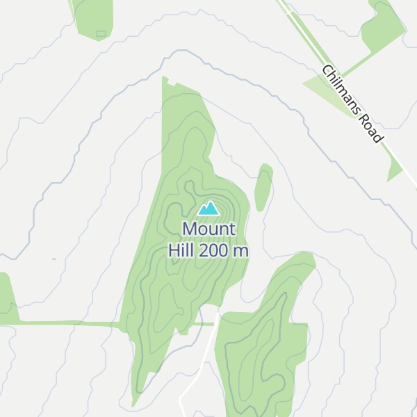 Map of Mount Hill