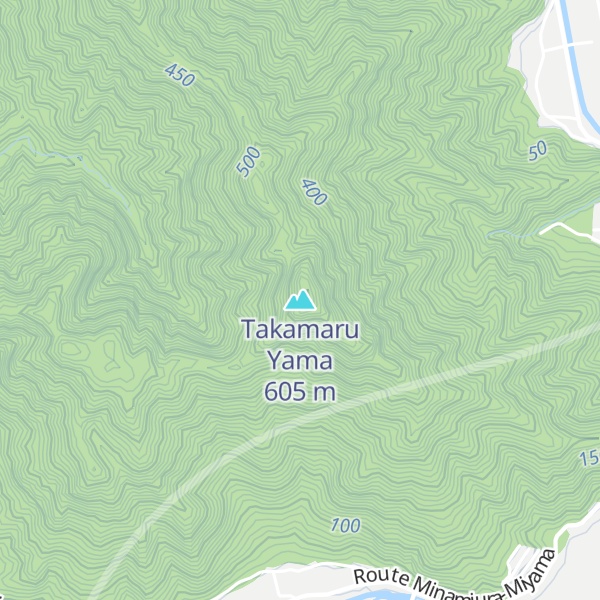 Map of Takamaru Yama