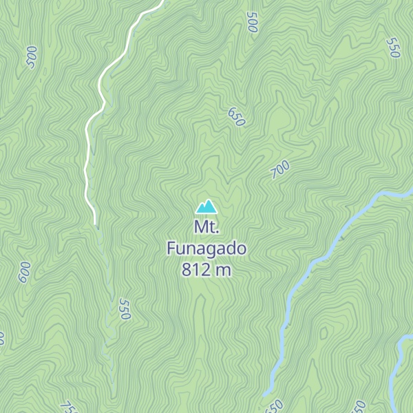 Map of Mt. Funagado