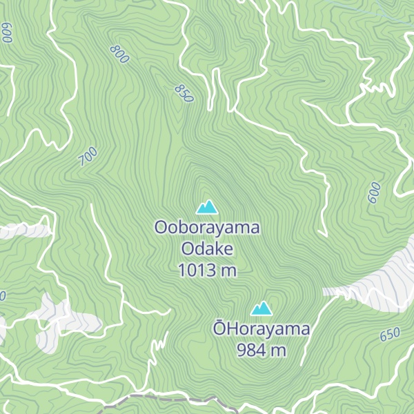Map of Ooborayama Odake