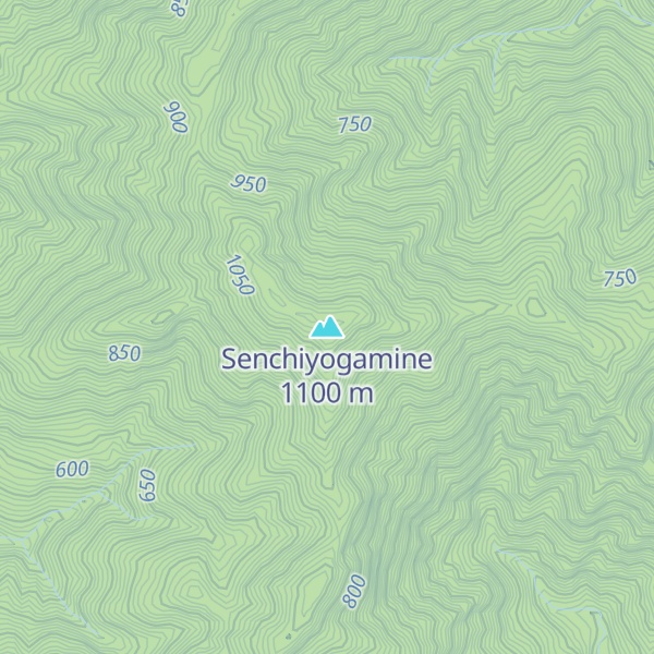 Map of Senchiyogamine