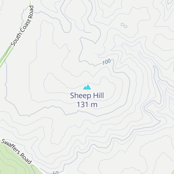 Map of Sheep Hill
