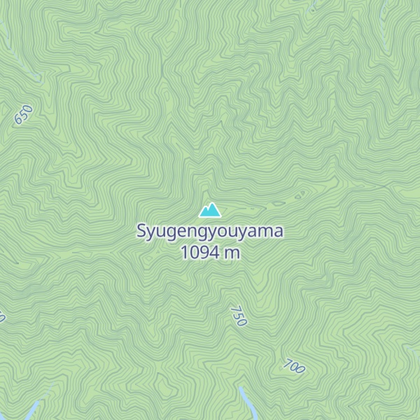 Map of Syugengyouyama