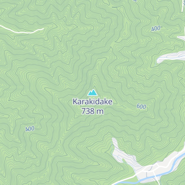Map of Karakidake