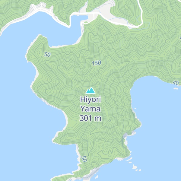 Map of Hiyori Yama