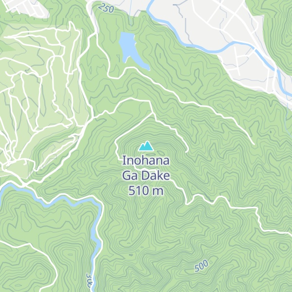 Map of Inohana Ga Dake