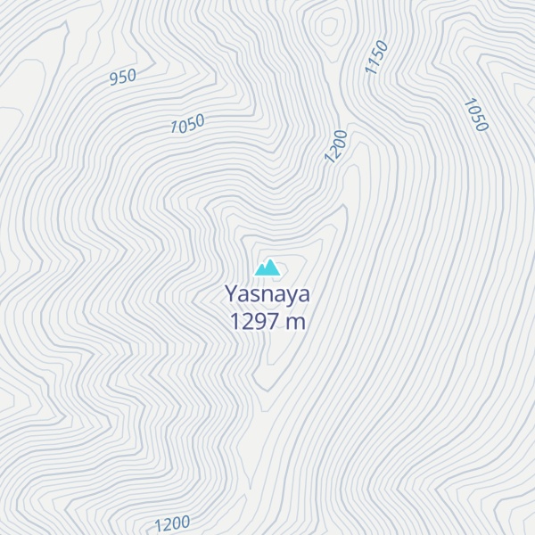 Map of Yasnaya