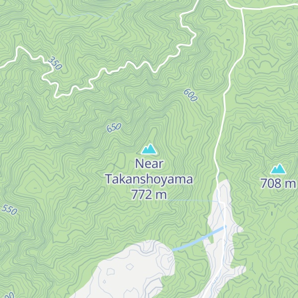 Map of Near Takanshoyama