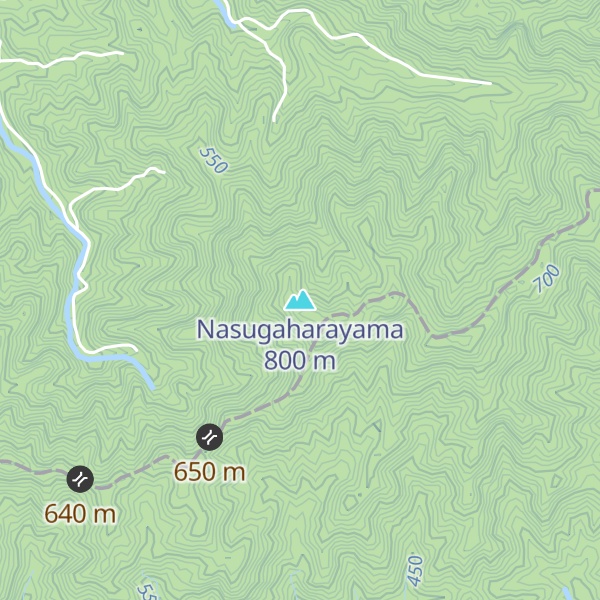 Map of Nasugaharayama