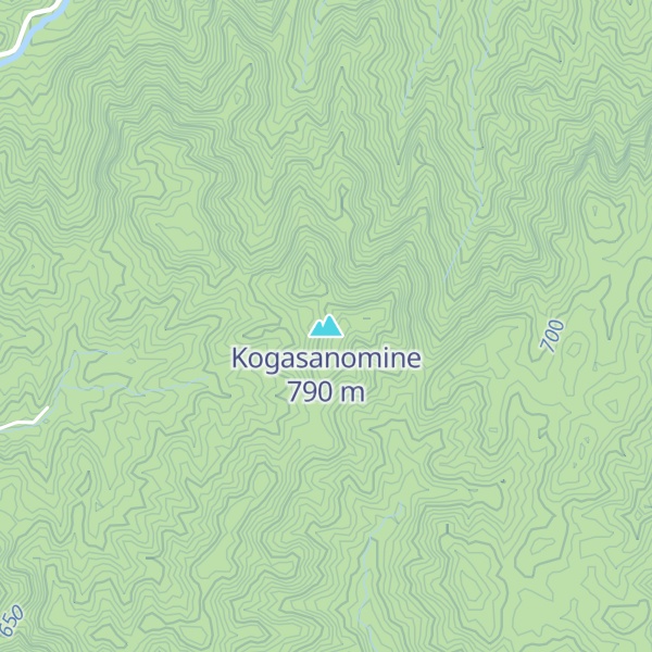 Map of Kogasanomine