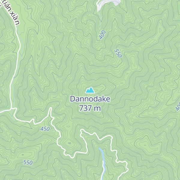 Map of Dannodake