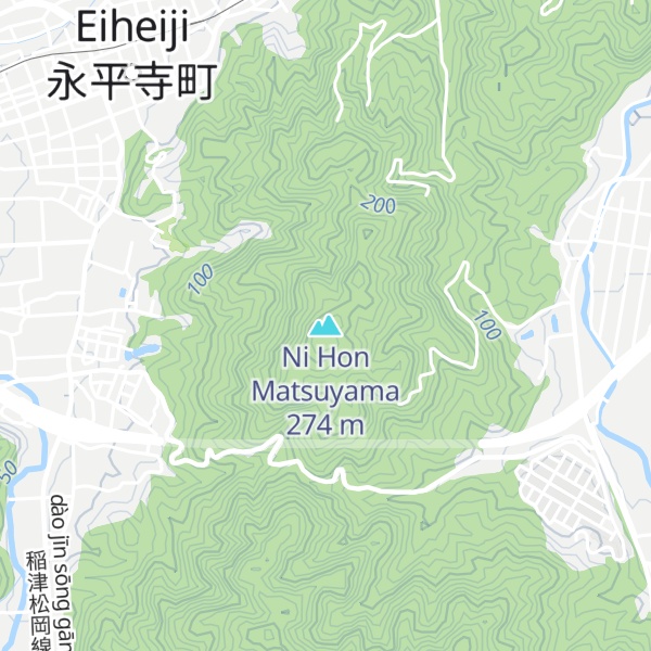 Map of Ni Hon Matsuyama