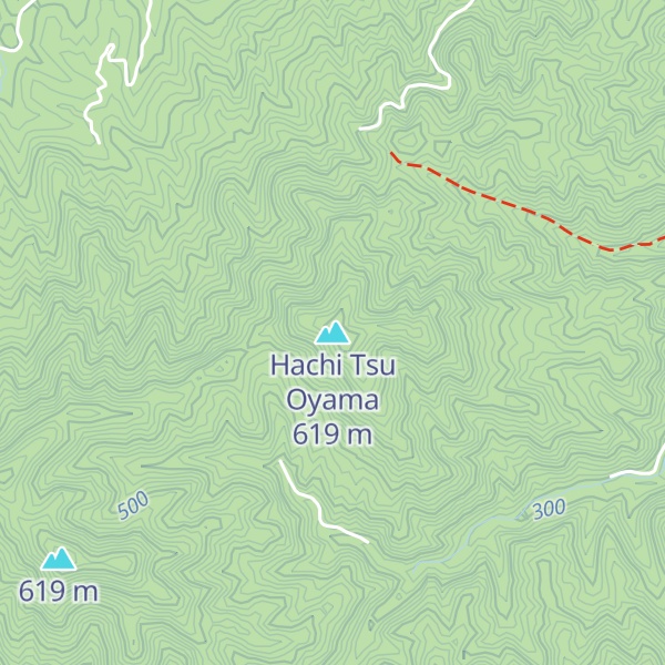 Map of Hachi Tsu Oyama