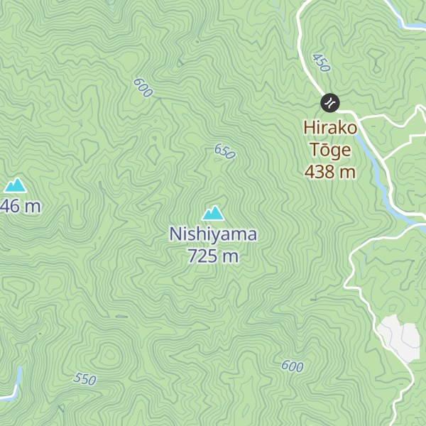 Map of Nishiyama