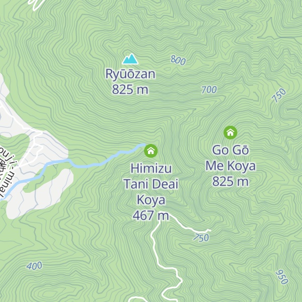 Map of Himizu Tani Deai Koya