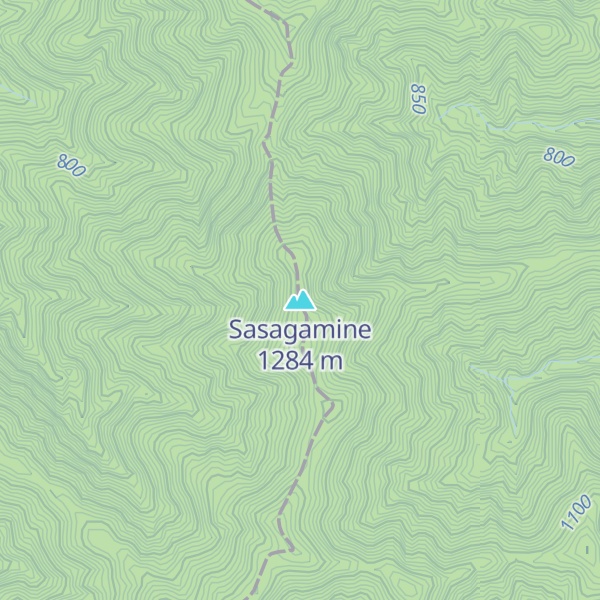 Map of Sasagamine