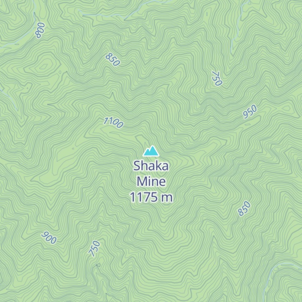 Map of Shaka Mine