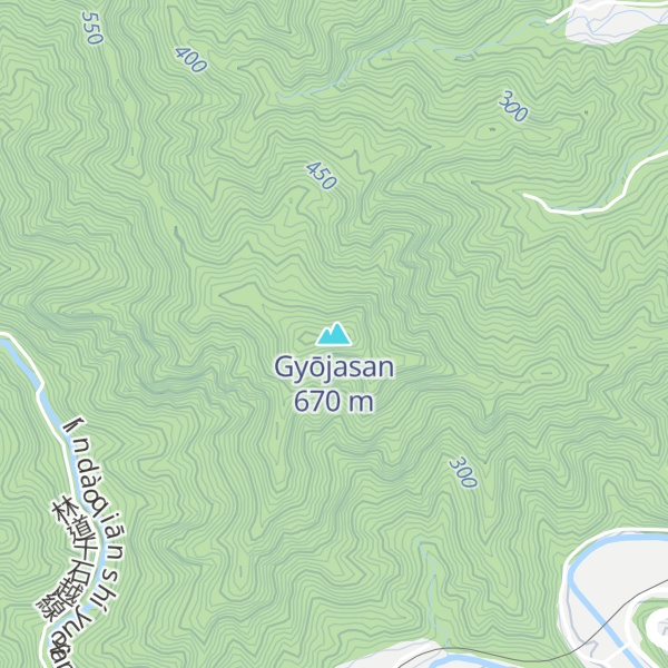 Map of Gyōjasan