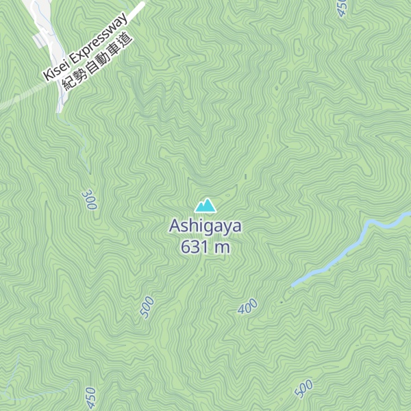 Map of Ashigaya