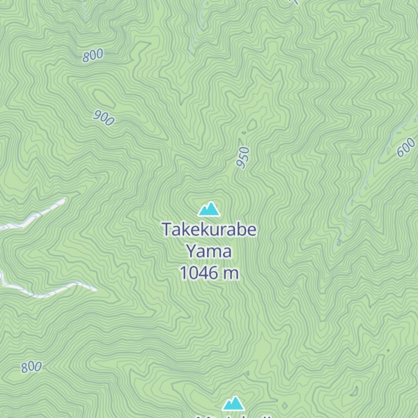 Map of Takekurabe Yama
