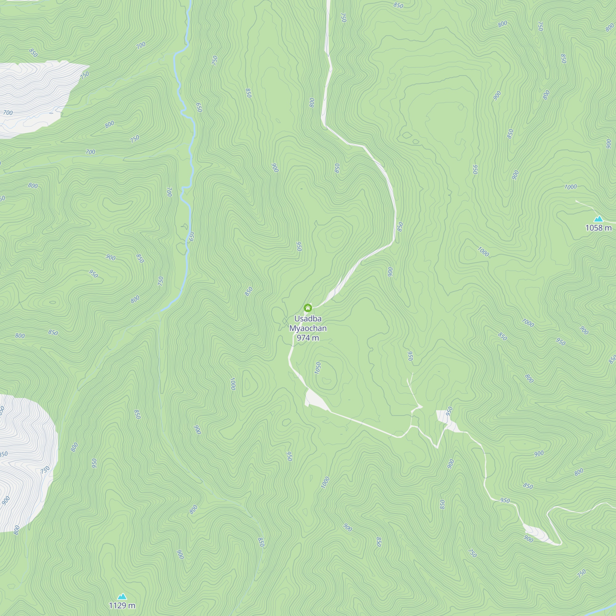 Usadba Myaochan map