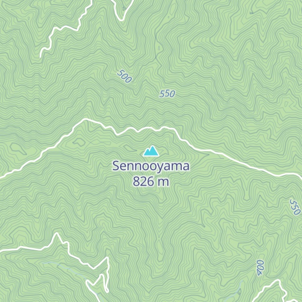 Map of Sennooyama