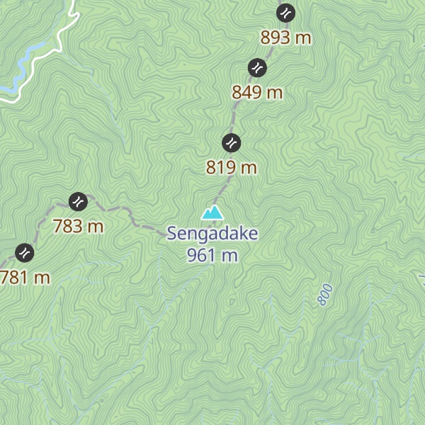 Map of Sengadake