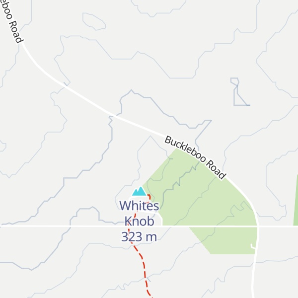 Map of White Knob