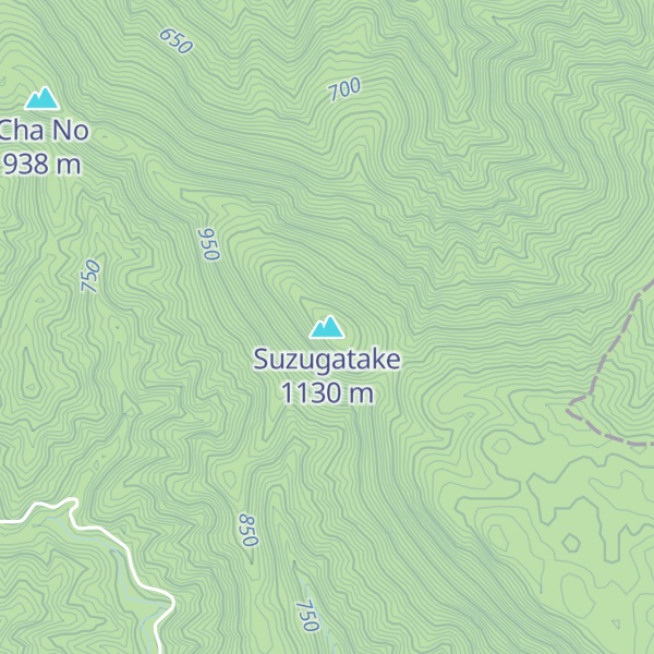 Map of Suzugatake
