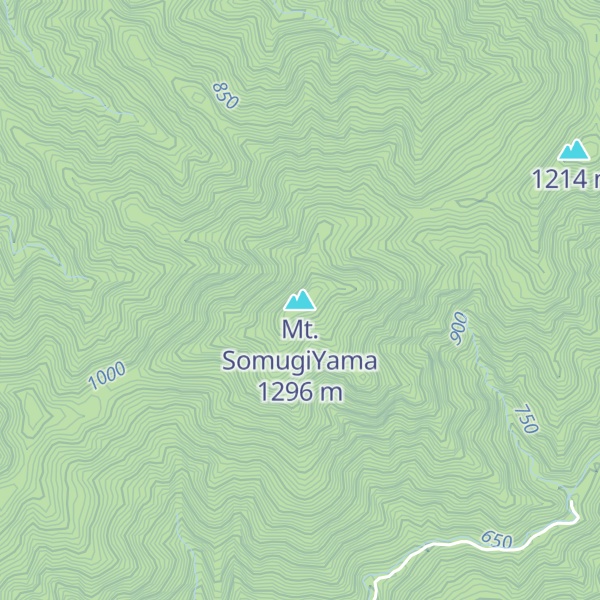 Map of Mt. SomugiYama