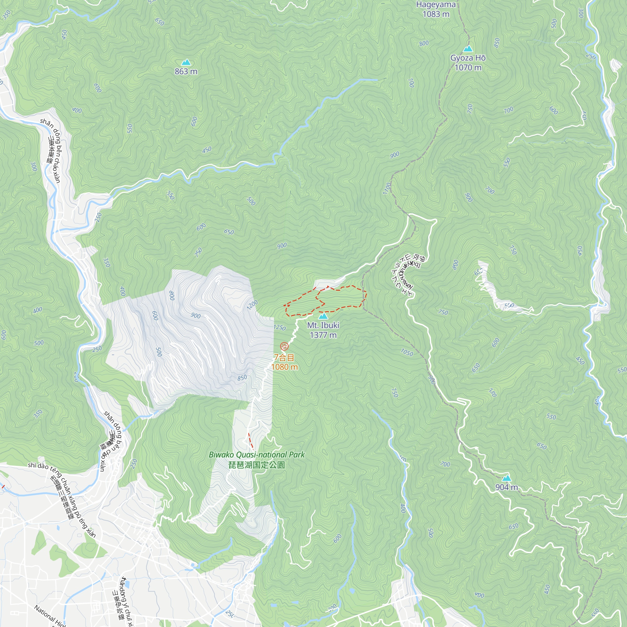 Matsu Sen Kan map