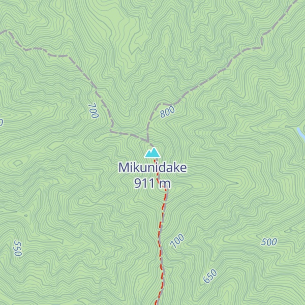 Map of Mikunidake