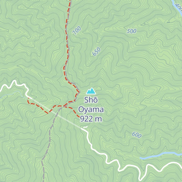 Map of Shō Oyama