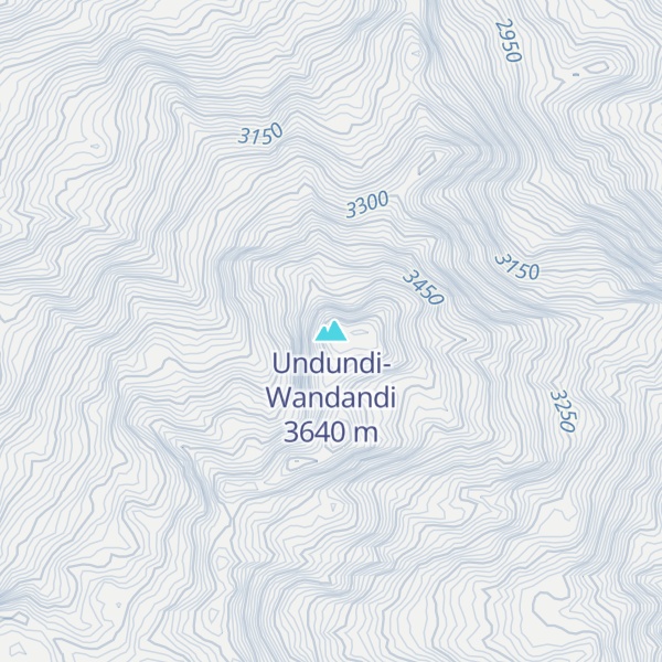 Map of Undundi-Wandandi