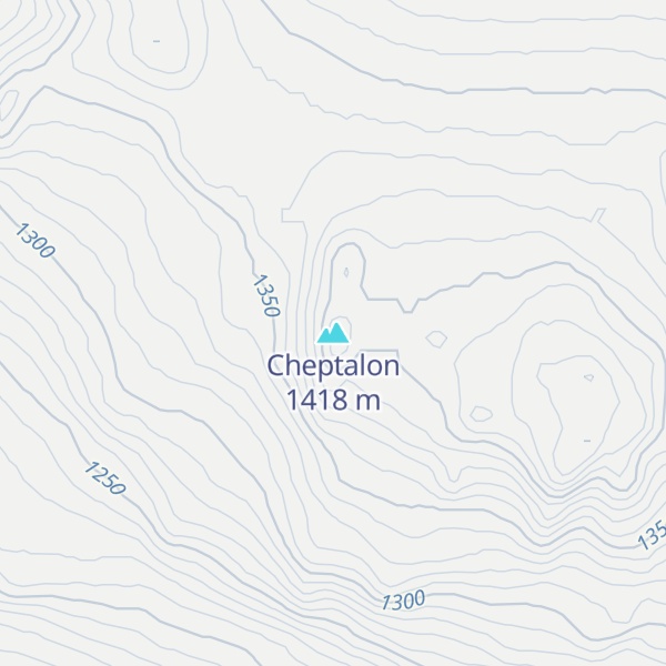 Map of Cheptalon
