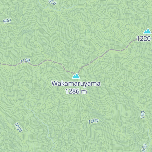 Map of Wakamaruyama