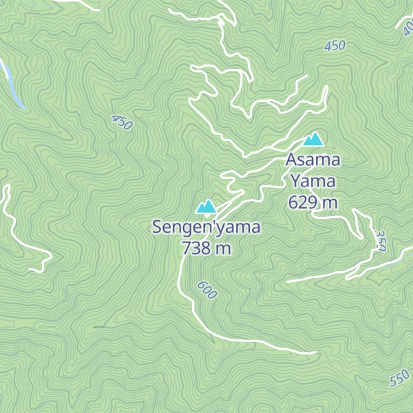 Map of Sengen'yama