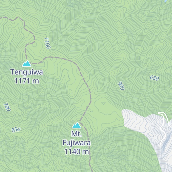 Map of Fujiwara Sansō
