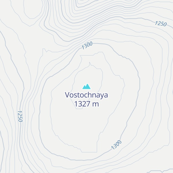 Map of Vostochnaya