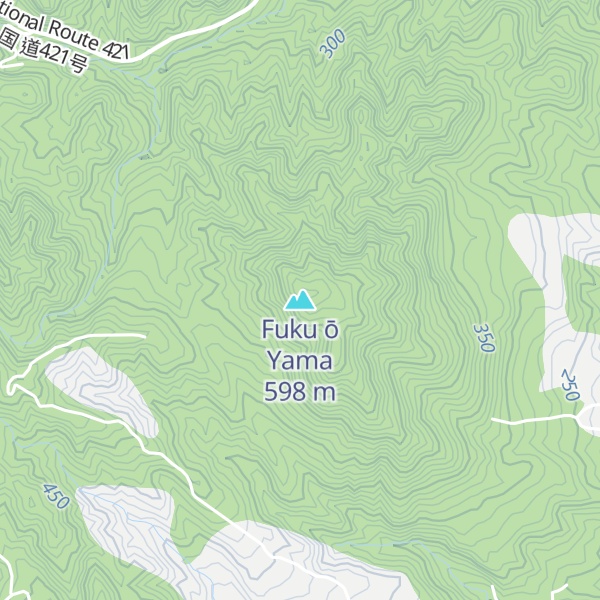 Map of Fuku ō Yama