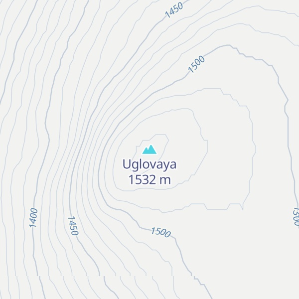 Map of Uglovaya