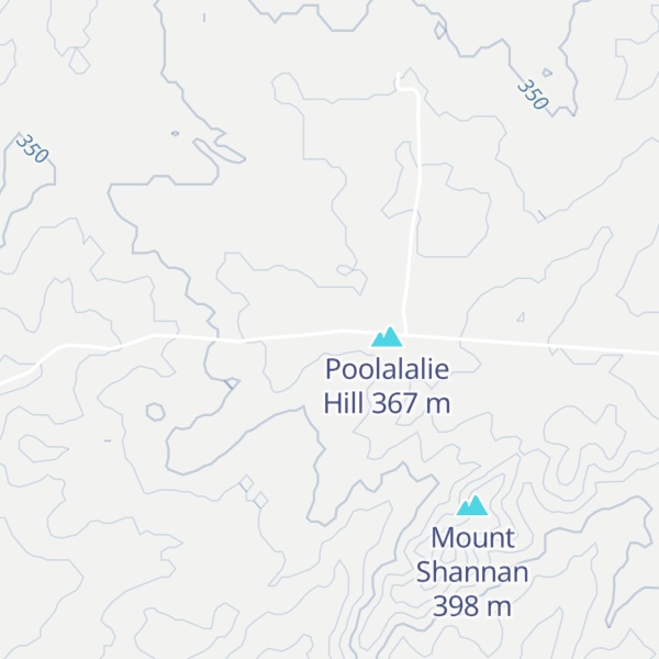 Map of Mount Shannon