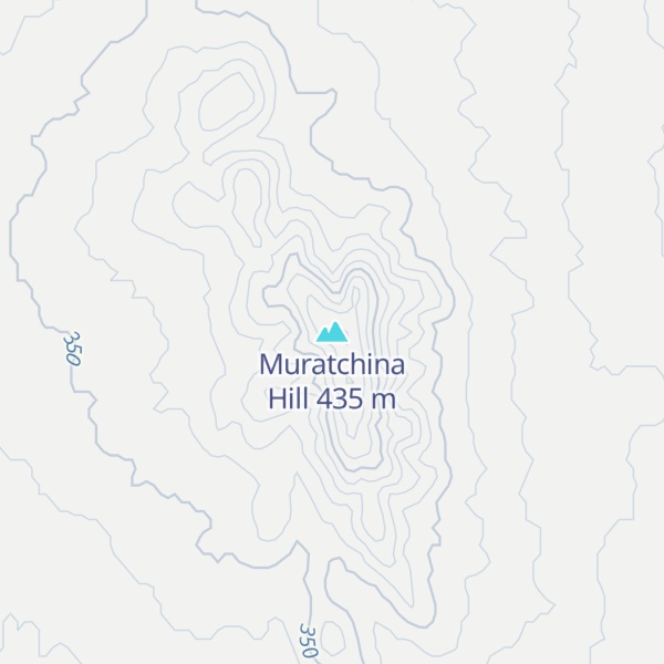 Map of Muratchina Hill