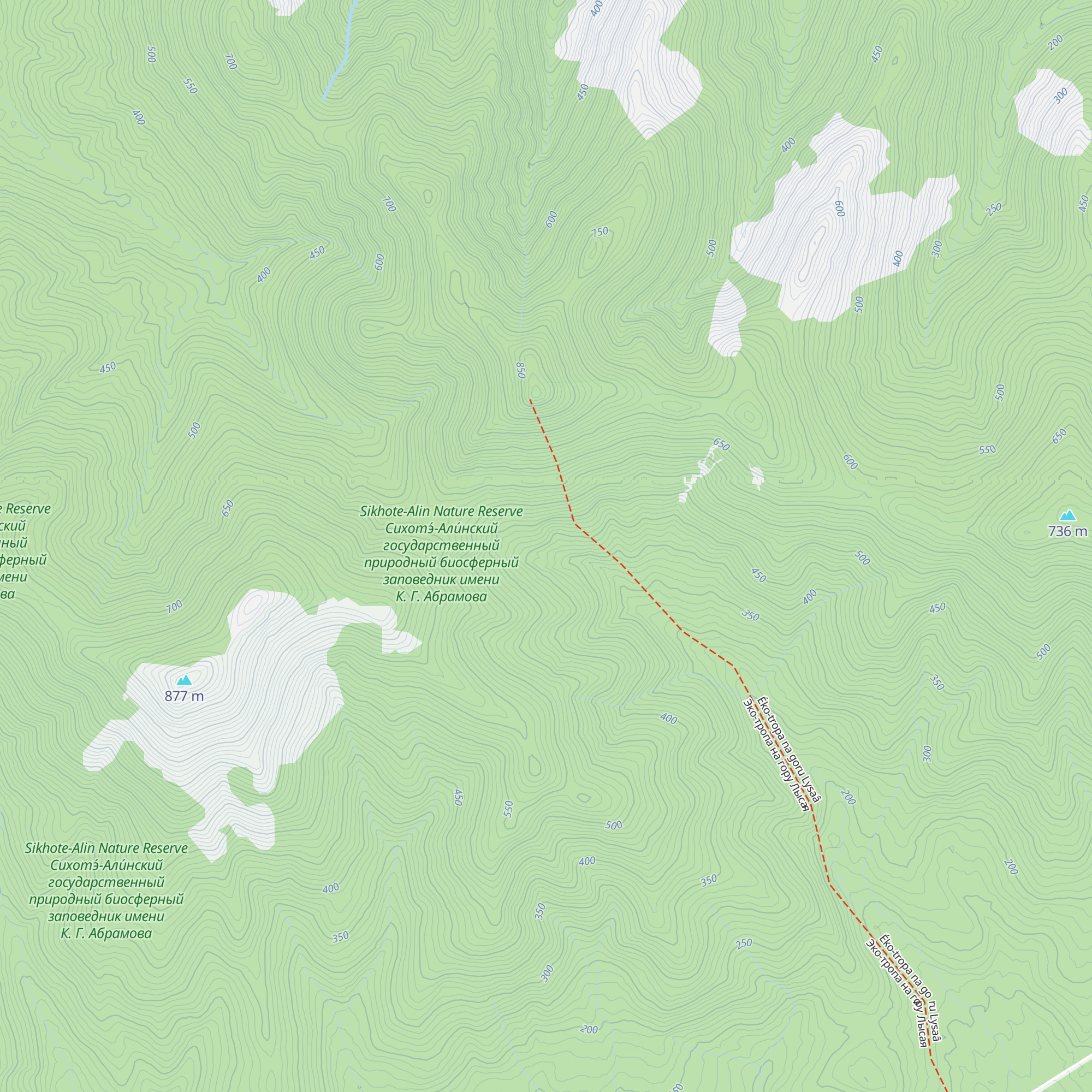 The Dry Hut map